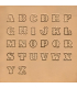 Set alfabeto standard A-Z