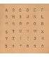 Prägewerkzeug Buchstaben - Zahlen